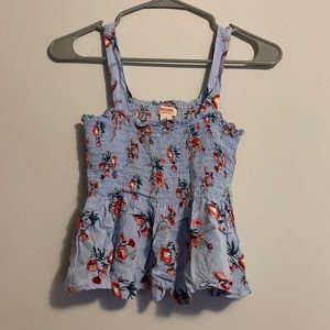 Women’s Mossimo Floral Tank-top Small